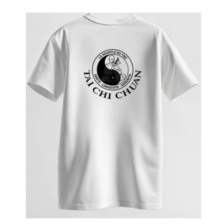 T-shirt blanc — derrière