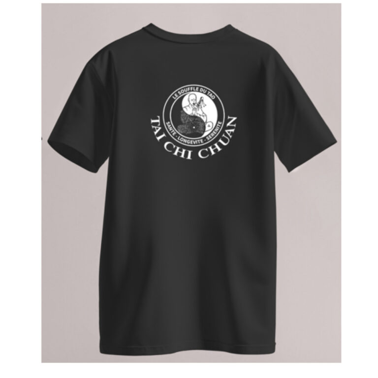 T-shirt noir — derrière